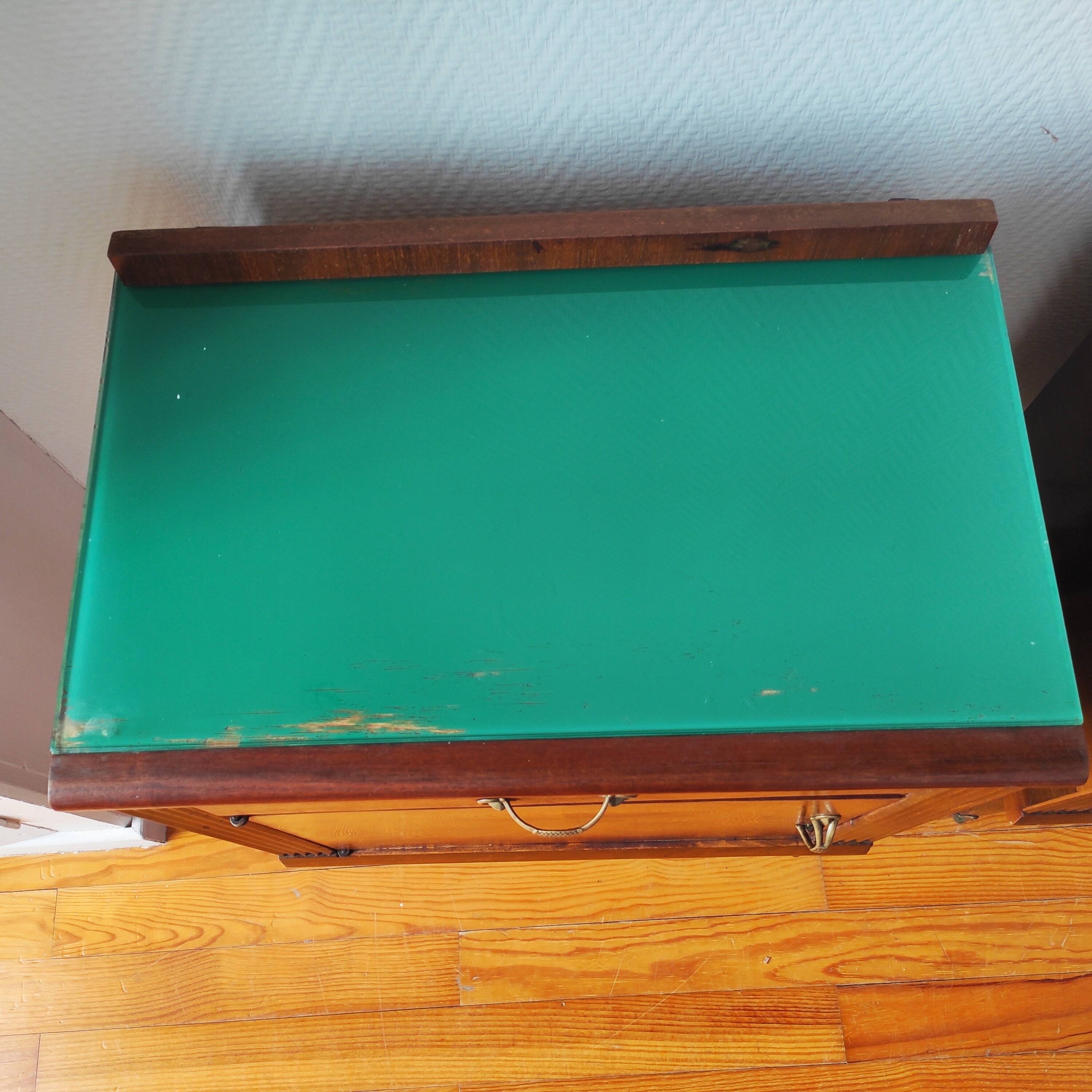Paire de tables de chevet Italienne de 1950