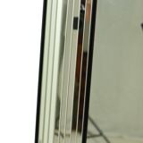 Vintage silver Deknudt mirror in Hollywood Regency style, 107 cm