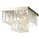 Murano glass flush mount