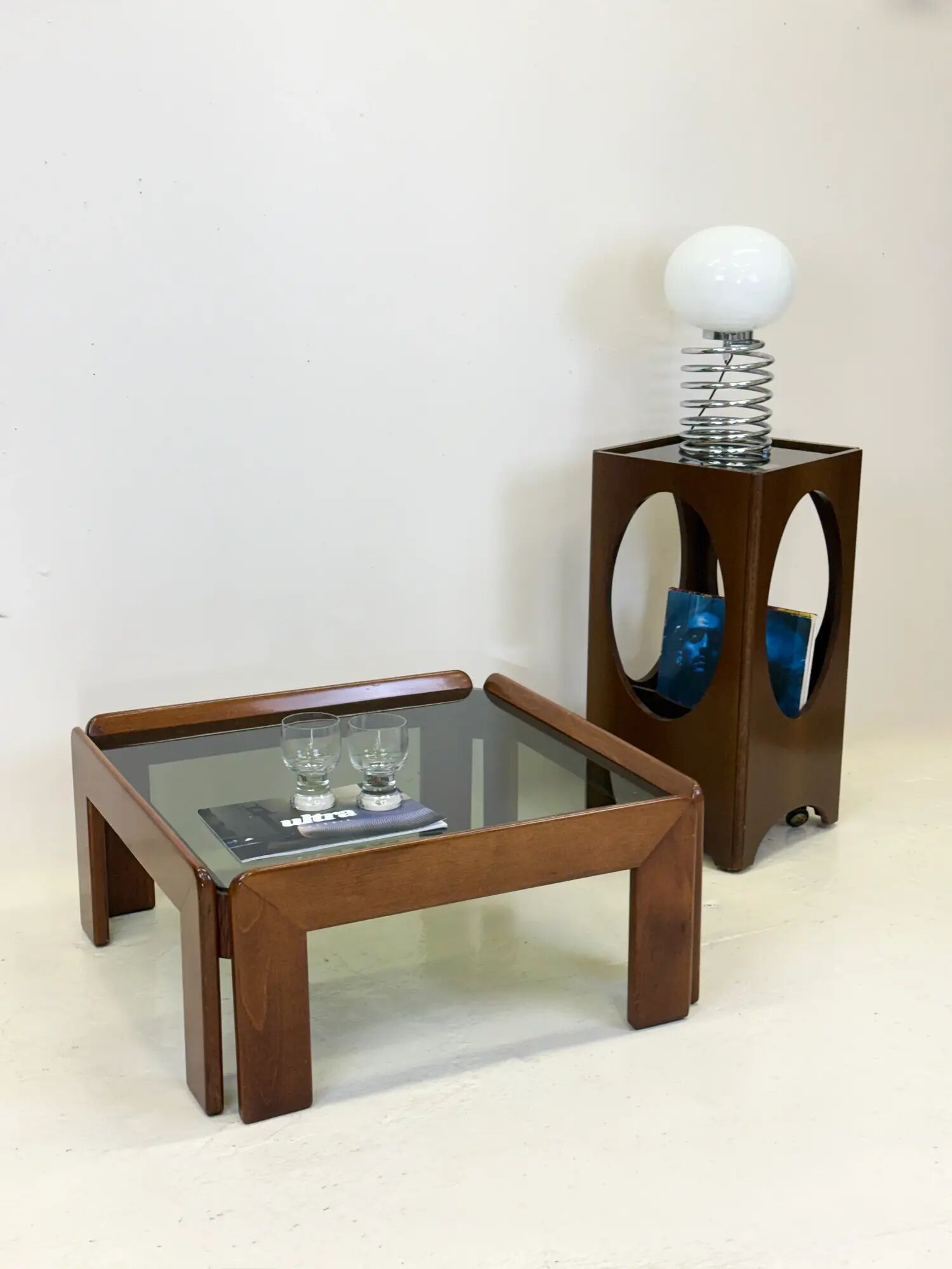 Coffee table by Afra & Tobia Scarpa for Cassina — Italy, 1960s