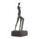 Bronze sculpture of the Queen by Aldo Greco, 1960s.