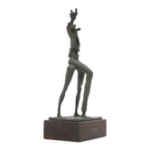 Bronze sculpture of the Queen by Aldo Greco, 1960s.