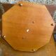Serving Tray Wood & Chrome + Molded Glass Bowls Kitchen Wine
