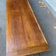 Vintage 19th-century farmhouse bench in solid wood, 250cm