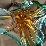Centerpiece cutter, glass design Murano Sommerso