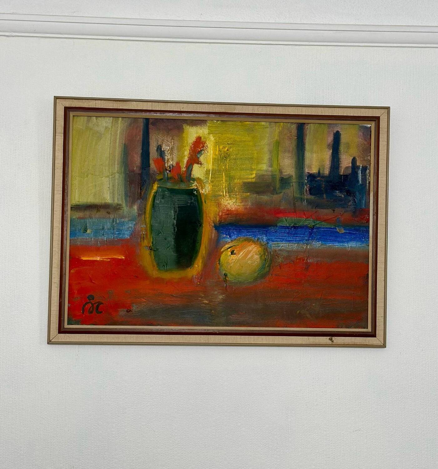 Swedish Oil on Canvas – “Still Life” by ÅKE CARLSSON