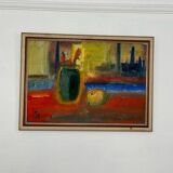 Swedish Oil on Canvas – “Still Life” by ÅKE CARLSSON