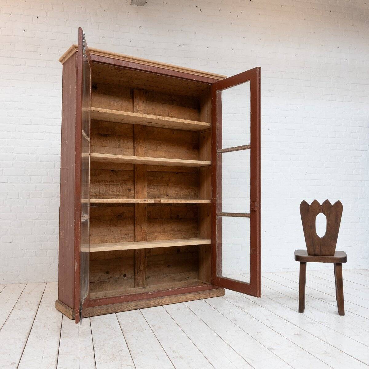 2-Door Display Case, Early 20th Century