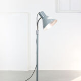 Vintage adjustable gooseneck industrial floor lamp, 70s