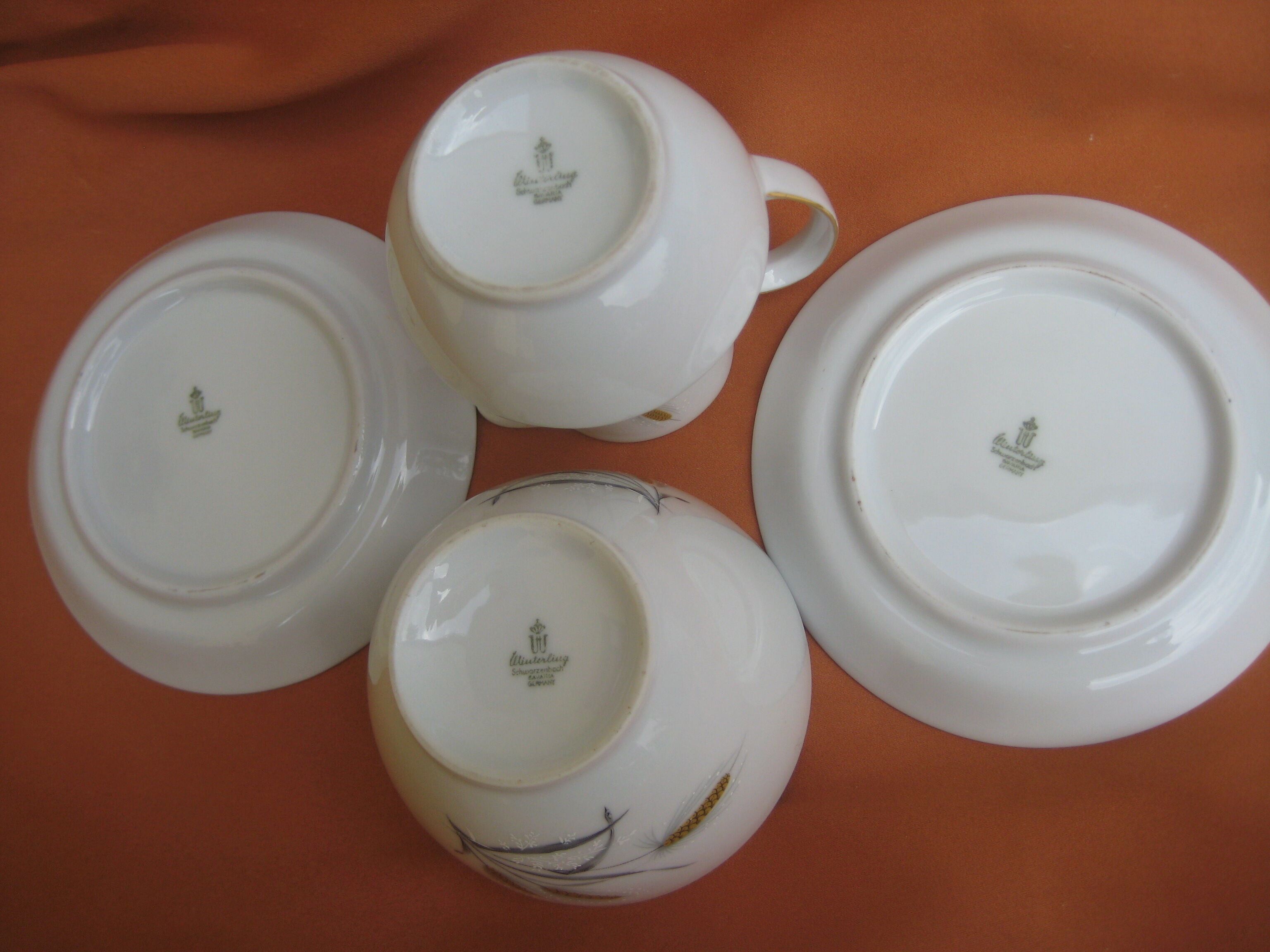 Vintage, Coffee service, WINTERLING BAVARIA GERMANY, 10 people