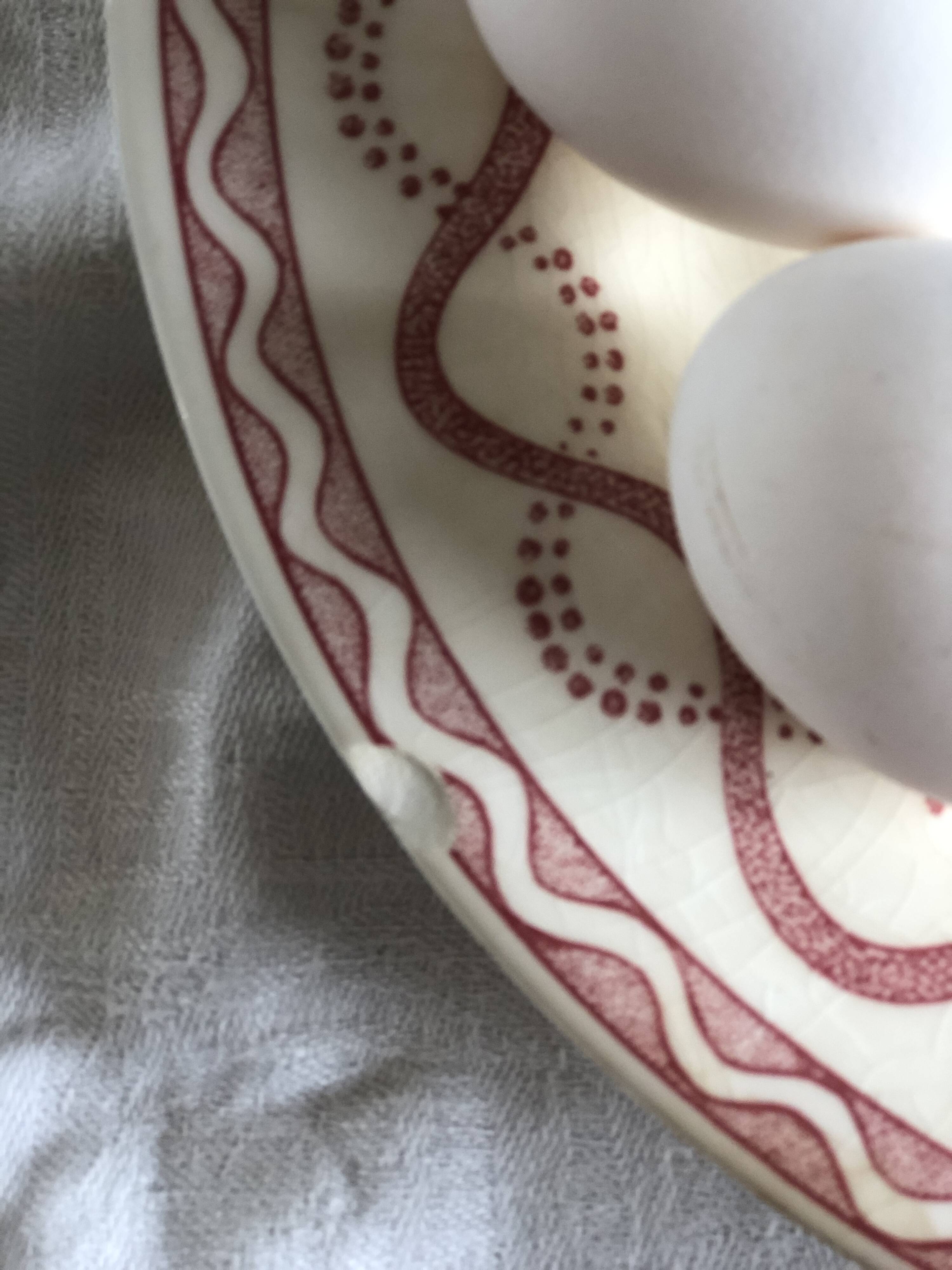 Assiette plate gien aurelie