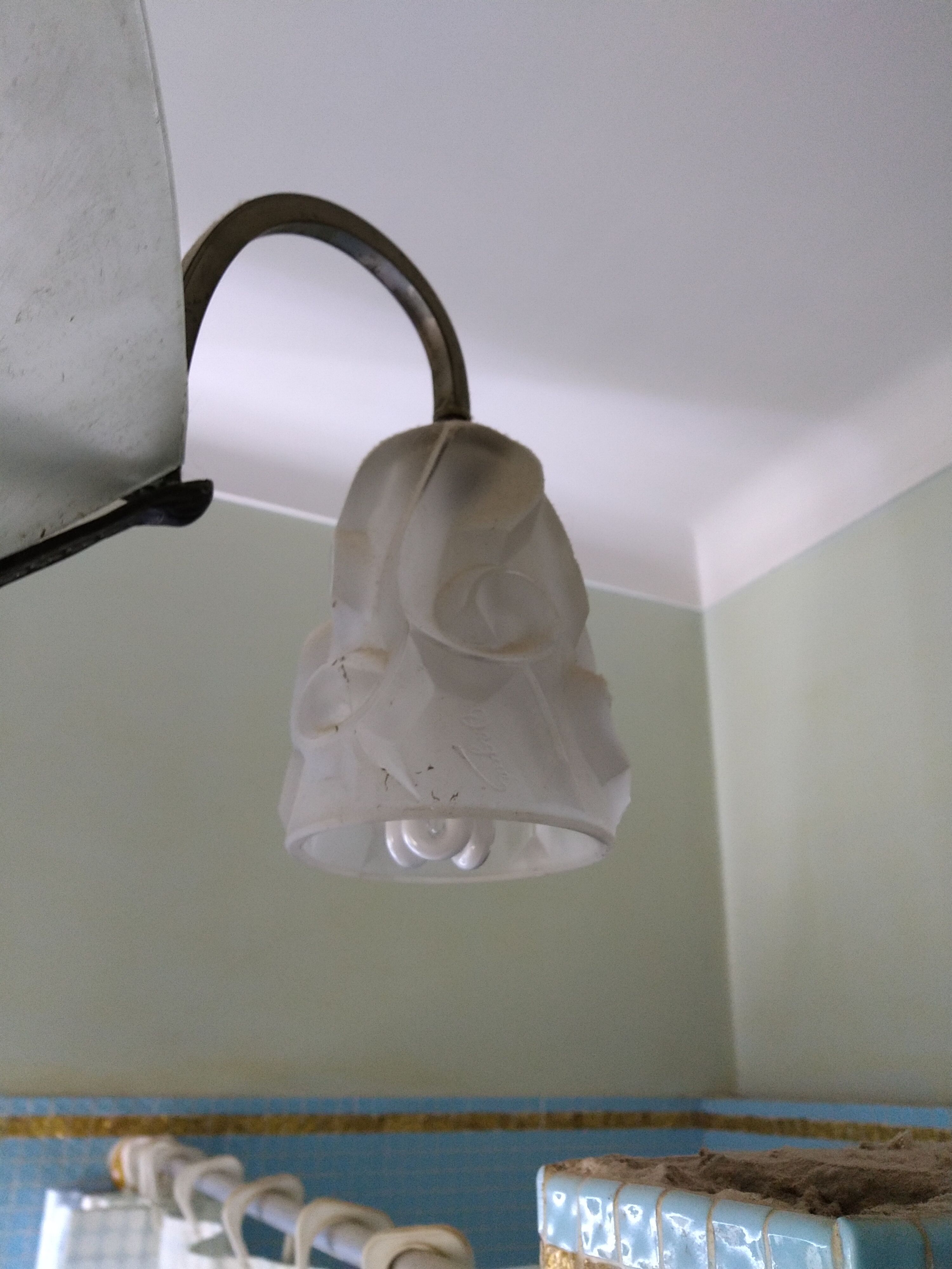 Art Deco chandelier by Degué