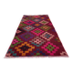 Vintage turkish kilim rug ,  136 x 76 cm