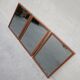 Mid-Century Oak Dutch Mirrors 67x92cm