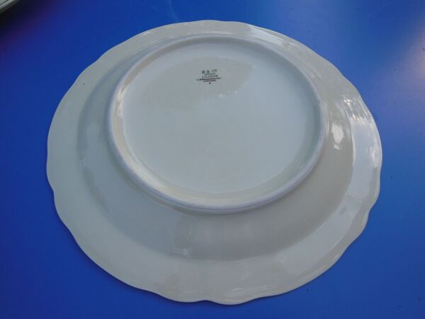 Plat en porcelaine estampillé bernardaud - limoges