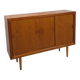 Mid Century Deens teak hoog dressoir