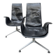2 FK6725 chairs by Preben Fabricius and Jørgen Kastholm Editions kill inte