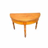 Half moon console table