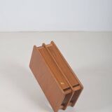 Danish magazine holder in solid teak, 1970s
