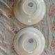 Set of 2 ironstone soup plates by Hippolyte Boulenger