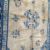 Tapis ancien chinois pékin fait main 194x260 cm