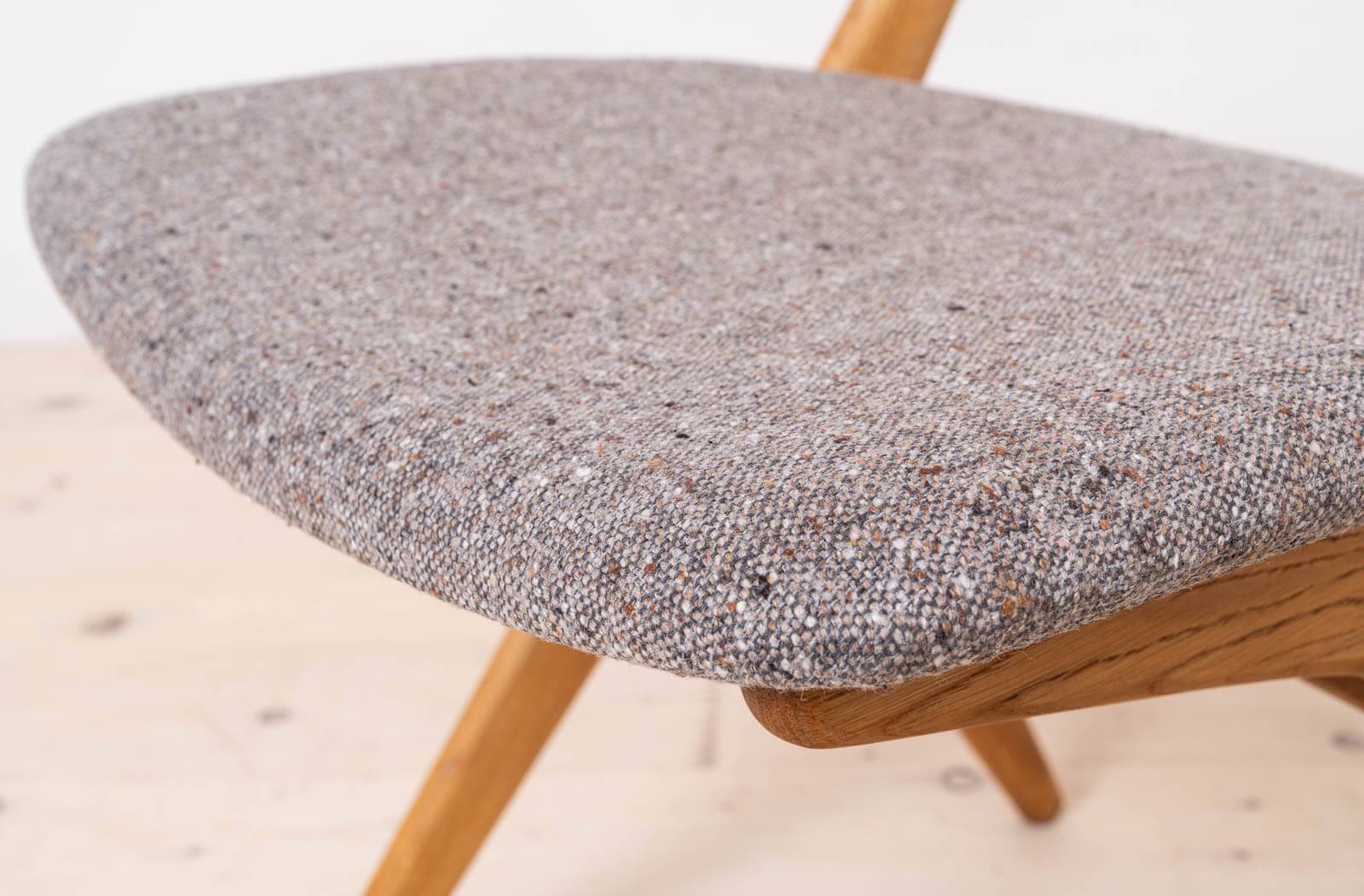 Set of 4 Dining Chairs, model SAKS by Poul Volther, Danish Design, 1960s