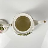 Redouté rose teapot, Roy Kirkham, England, 1996