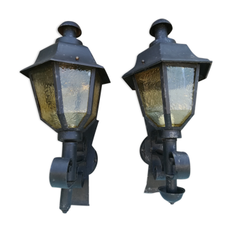 Old wall lanterns