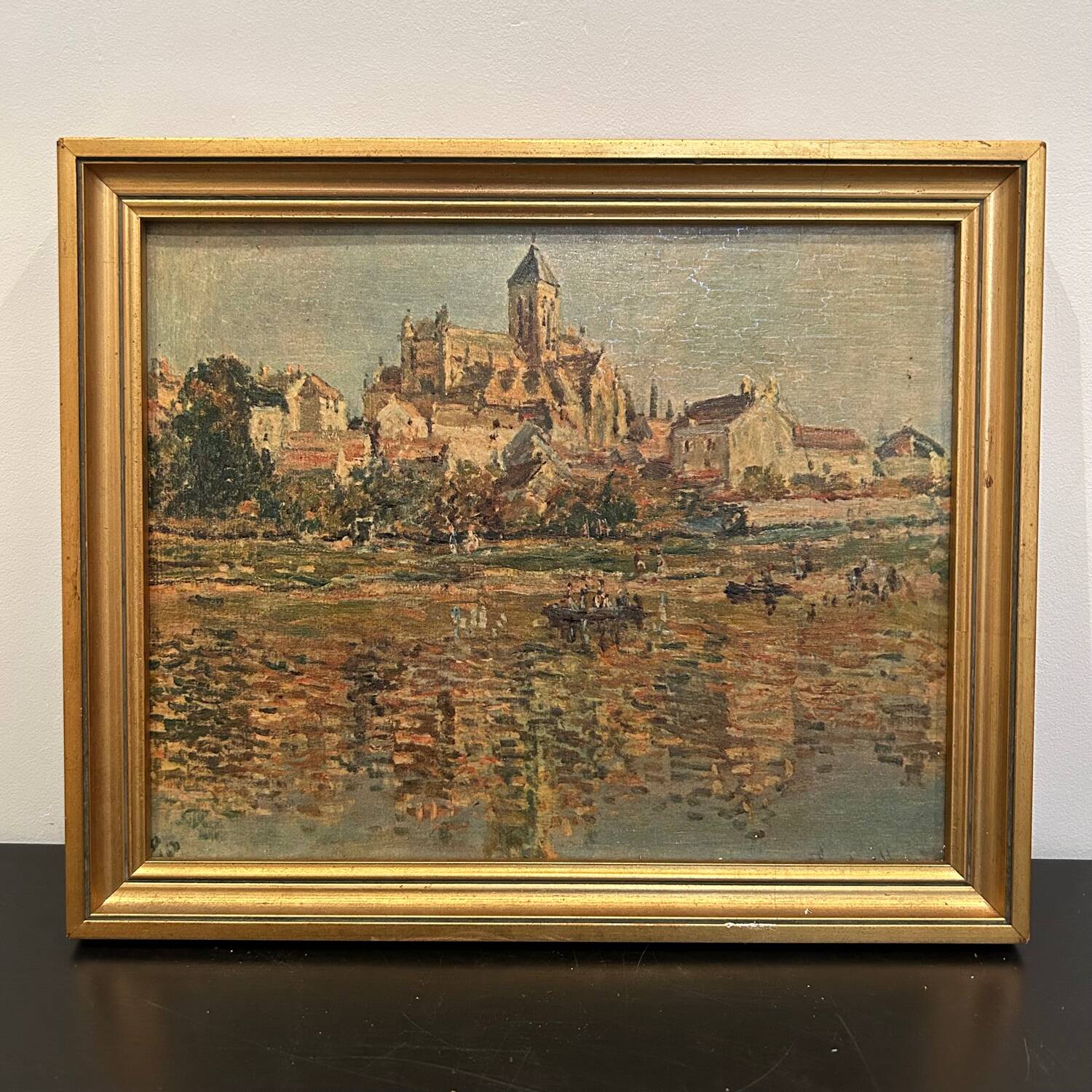 Reproduction Braun & Cie after Monet, Vétheuil (1880)