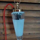 Walker lamp lampshade tulip glass diamond tip