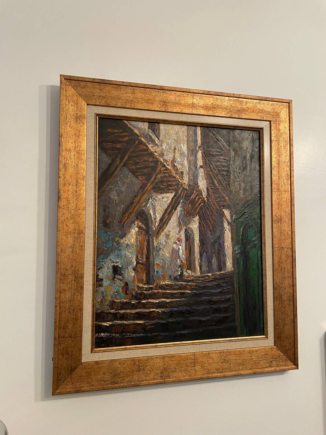 Painting "Life in the Ksar"