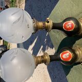 Paire de lampes Napoléon III