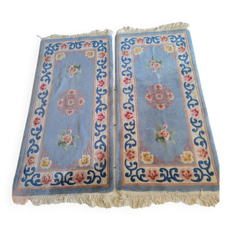 2 tapis chinois