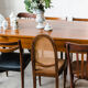 Rectangle wooden table "Cyclamen Mahogany"