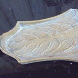 Zoomorphic bronze fireplace shovel and tongs