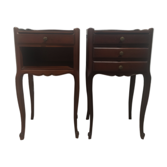 Pair of louis xv bedside tables