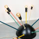 Mid-century Colourful Sputnik Chandelier, 50s