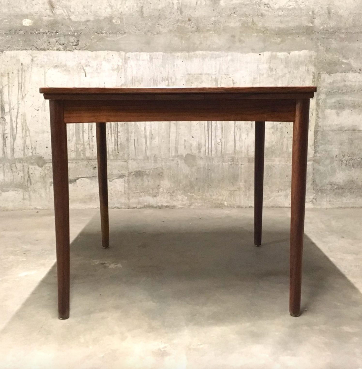 Mid-Century Danish Extendable Palisander Dining Table by Poul Hundevad, 1960s