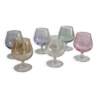Set of 6 Luminarc liqueur glasses