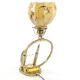 Art Deco table lamp, brass, glass, Germany, 1930s