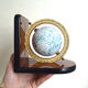 Pair of vintage bookends globes