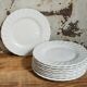 Nine fine English porcelain sweet plates
