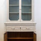 Antique Walnut Cupboard With Showcase, Spain, Late 19th Century
