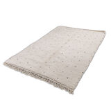 Berber carpet black peas 165x225 cm
