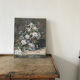 Painting flower bouquet still life