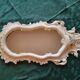 Farnesiana Mirror by Carlo Corvi in ceramic Italy 1950