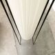 Mid-century German minimalist floor lamp by Hesse Leuchten, 1960s.