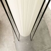 Mid-century German minimalist floor lamp by Hesse Leuchten, 1960s.