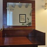 Formica dressing table with mirror