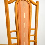 6 bamboo chairs & fabrics 1970-1980